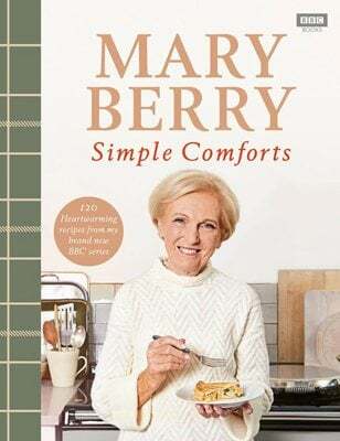 This is the book cover for 'Mary Berry's Simple Comforts' by Mary Berry