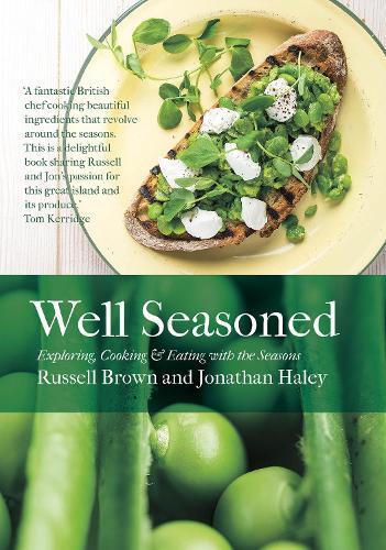 This is the book cover for 'Well Seasoned' by Russell Brown