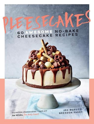 This is the book cover for 'Pleesecakes' by Joe Moruzzi