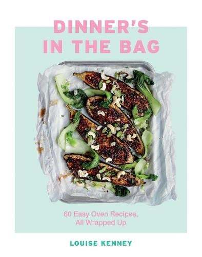 This is the book cover for 'Dinner's in the Bag' by Louise Kenney