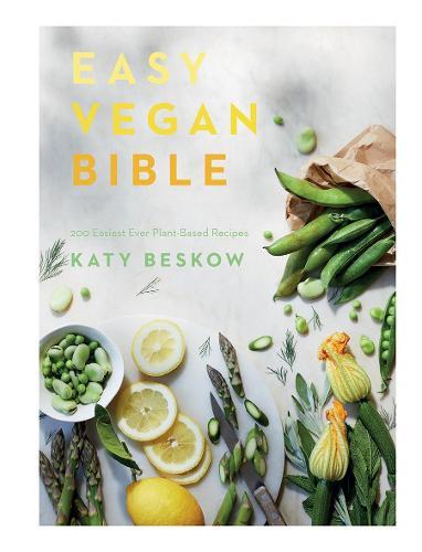 This is the book cover for 'Easy Vegan Bible' by Katy Beskow