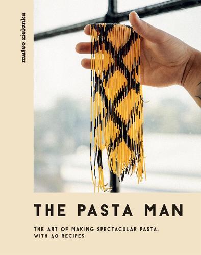 This is the book cover for 'The Pasta Man' by Mateo Zielonka