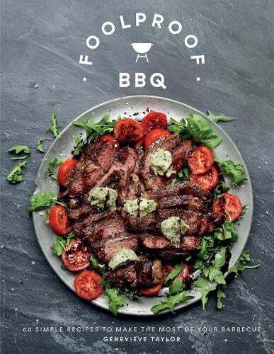 This is the book cover for 'Foolproof BBQ' by Genevieve Taylor