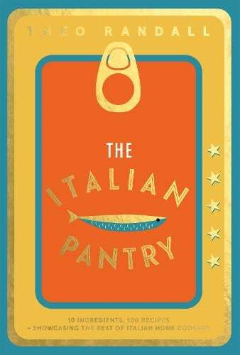 This is the book cover for 'The Italian Pantry' by Theo Randall