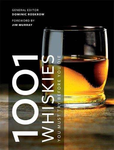 This is the book cover for '1001 Whiskies You Must Try Before You Die' by Dominic Roskrow