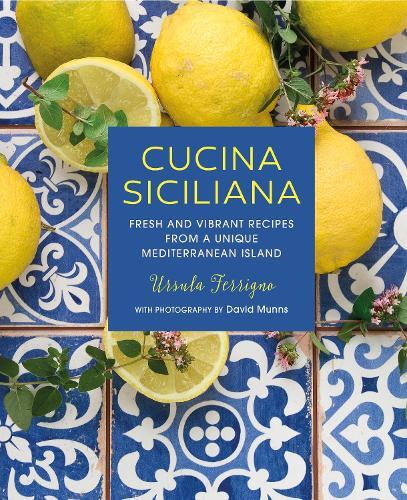 This is the book cover for 'Cucina Siciliana' by Ursula Ferrigno