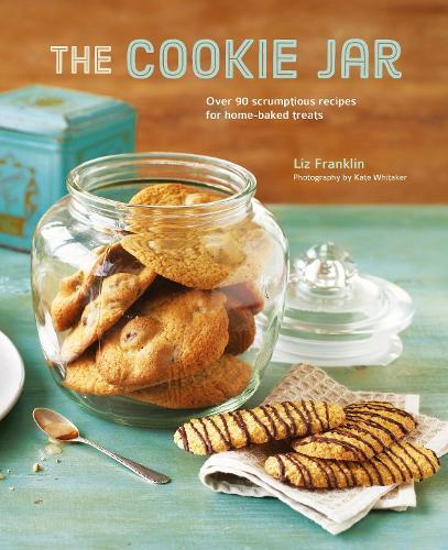 This is the book cover for 'The Cookie Jar' by Liz Franklin