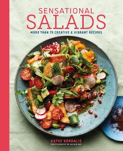 This is the book cover for 'Sensational Salads' by Kathy Kordalis