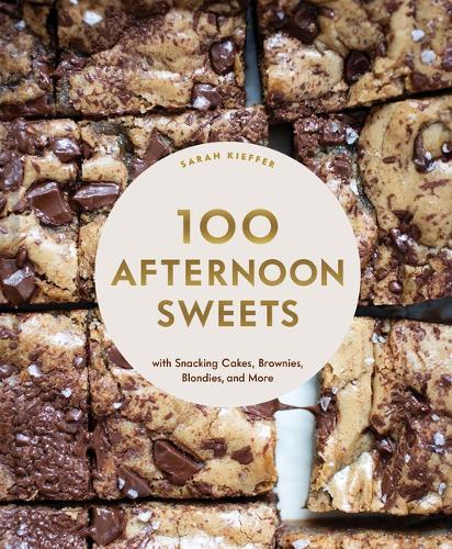 This is the book cover for '100 Afternoon Sweets' by Sarah Kieffer