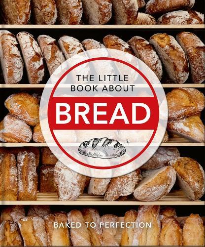 This is the book cover for 'The Little Book About Bread' by Orange Hippo!