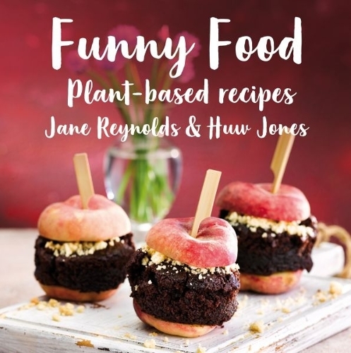 This is the book cover for 'Funny Food' by Jane Reynolds