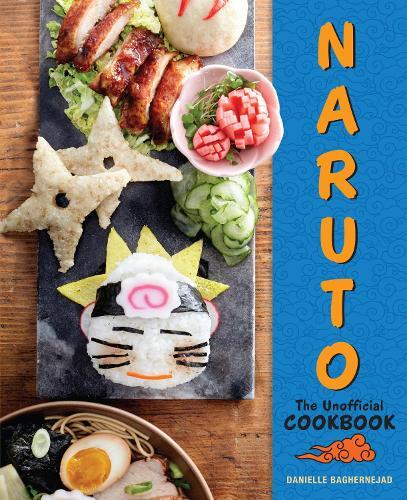 This is the book cover for 'Naruto: The Unofficial Cookbook' by Titan Books