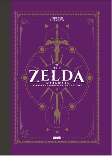 This is the book cover for 'The Unofficial Zelda Cookbook' by 