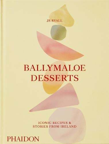 This is the book cover for 'Ballymaloe Desserts' by JR Ryall