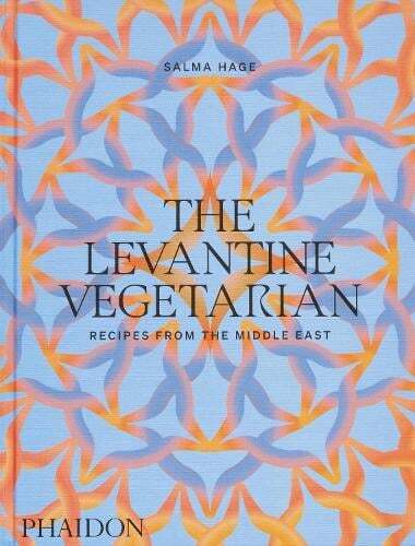 This is the book cover for 'The Levantine Vegetarian' by Salma Hage