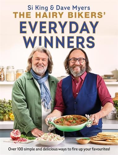 This is the book cover for 'The Hairy Bikers' Everyday Winners' by Hairy Bikers