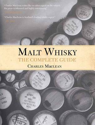 This is the book cover for 'Malt Whisky: The Complete Guide' by Charles MacLean