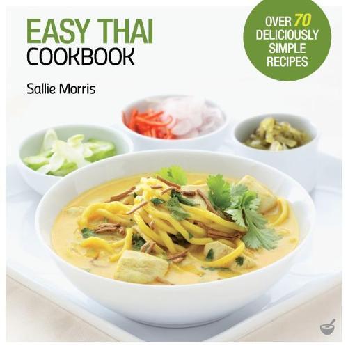 This is the book cover for 'Easy Thai Cookbook' by Sallie Morris