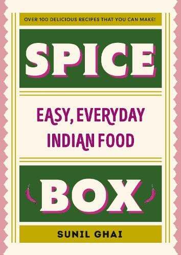 This is the book cover for 'Spice Box' by Sunil Ghai