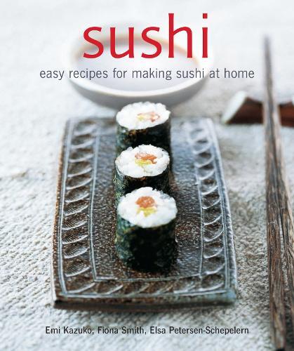 This is the book cover for 'Sushi' by Emi Kazuko