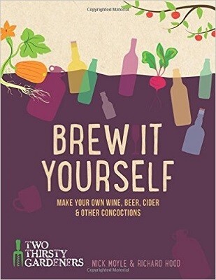 This is the book cover for 'Brew it Yourself' by Richard Hood