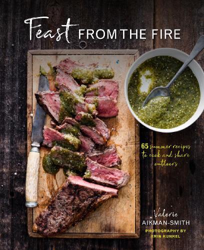 This is the book cover for 'Feast from the Fire' by Valerie Aikman-Smith