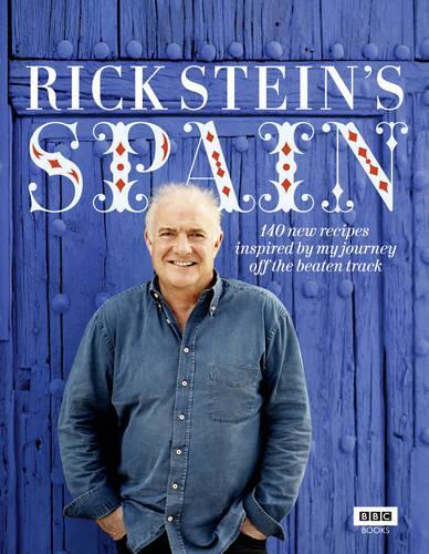 This is the book cover for 'Rick Stein's Spain' by Rick Stein