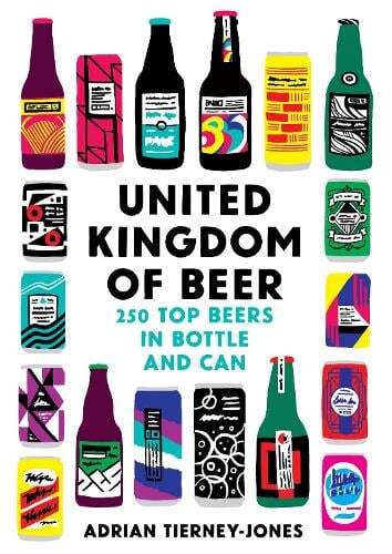 This is the book cover for 'United Kingdom of Beer' by Adrian Tierney-Jones