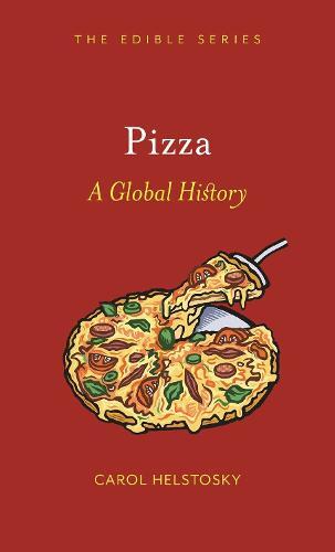 This is the book cover for 'Pizza' by Carol Helstosky