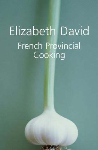 This is the book cover for 'French Provincial Cooking' by Elizabeth David