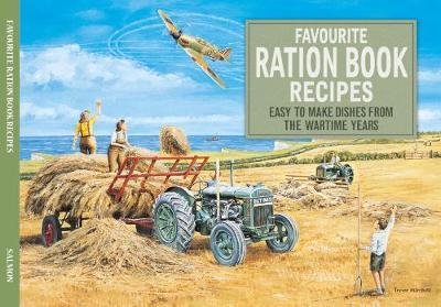 This is the book cover for 'Salmon Favourite Ration Book Recipes' by Simon Haseltine