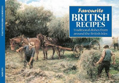 This is the book cover for 'Salmon Favourite British Recipes' by Dorrigo