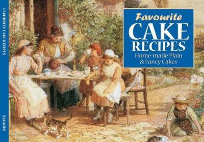 This is the book cover for 'Salmon Favourite Cake Recipes' by Dorrigo