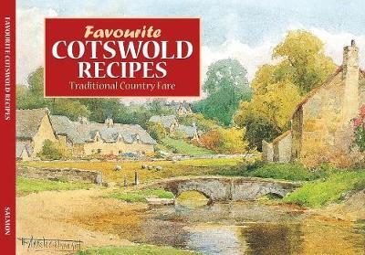 This is the book cover for 'Salmon Favourite Cotswold Recipes' by Dorrigo