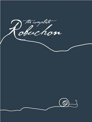 This is the book cover for 'The Complete Robuchon' by Joel Robuchon