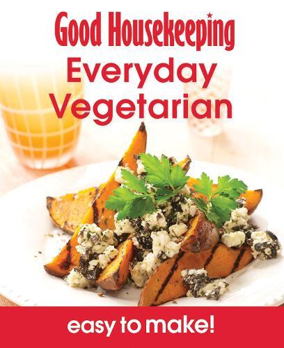 This is the book cover for 'Good Housekeeping Easy To Make! Everyday Vegetarian' by 