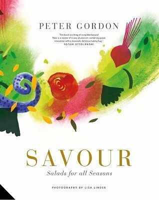 This is the book cover for 'Savour' by Peter Gordon