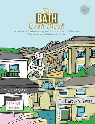 This is the book cover for 'The Bath Cook Book' by Kelsie Marsden