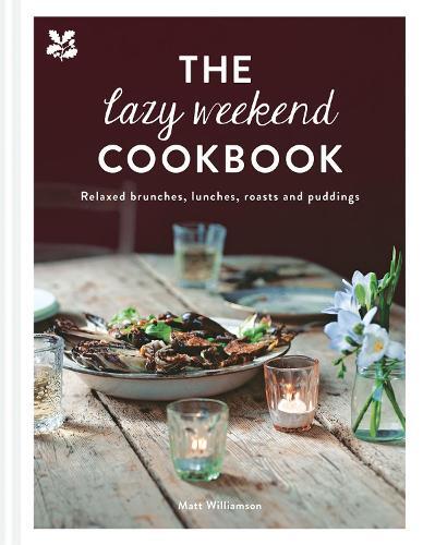 This is the book cover for 'The Lazy Weekend Cookbook' by Matt Williamson