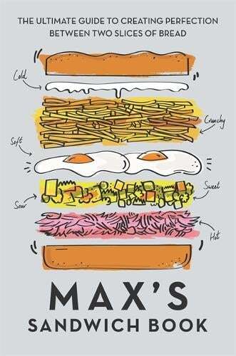 This is the book cover for 'Max's Sandwich Book' by Max Halley