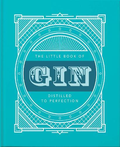 This is the book cover for 'The Little Book of Gin' by Orange Hippo!