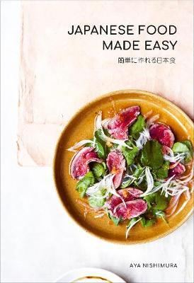 This is the book cover for 'Japanese Food Made Easy' by Aya Nishimura