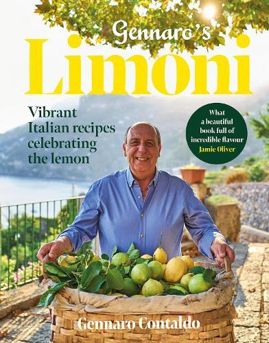 This is the book cover for 'Gennaro's Limoni' by Gennaro Contaldo