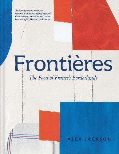 This is the book cover for 'Frontières' by Alex Jackson