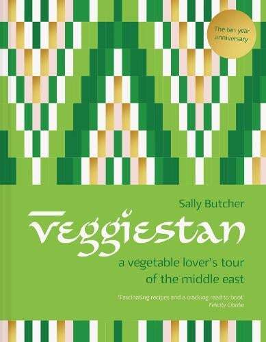 This is the book cover for 'Veggiestan' by Sally Butcher