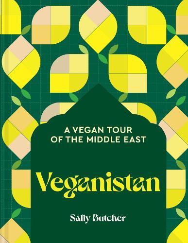 This is the book cover for 'Veganistan' by Sally Butcher