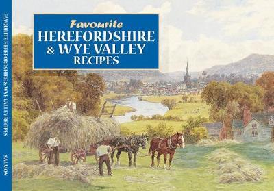 This is the book cover for 'Salmon Favourite Herefordshire and Wye Valley Recipes' by Dorrigo