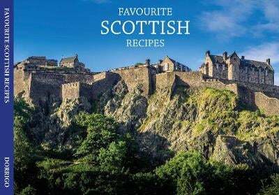 This is the book cover for 'Favourite Scottish Recipes' by Johanna Mathie