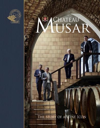 This is the book cover for 'Chateau Musar' by Susan Keevil