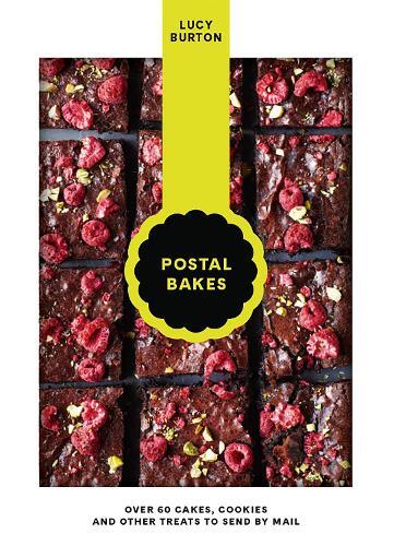 This is the book cover for 'Postal Bakes' by Lucy Burton